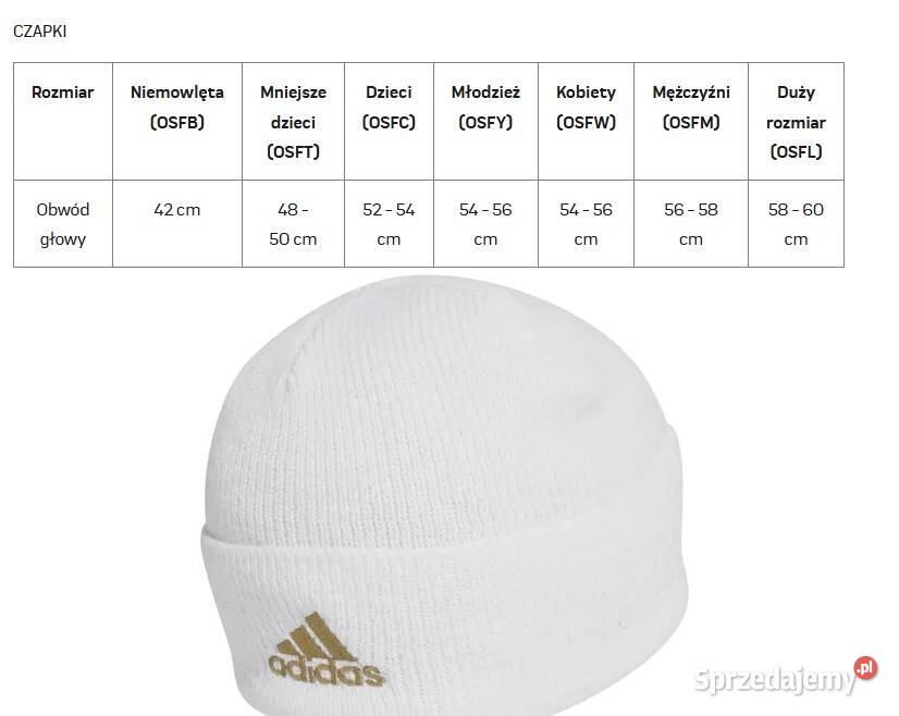 CZAPKA ADIDAS REAL MADRYT WOOLIE DY7725 Nakrycia głowy Kraków