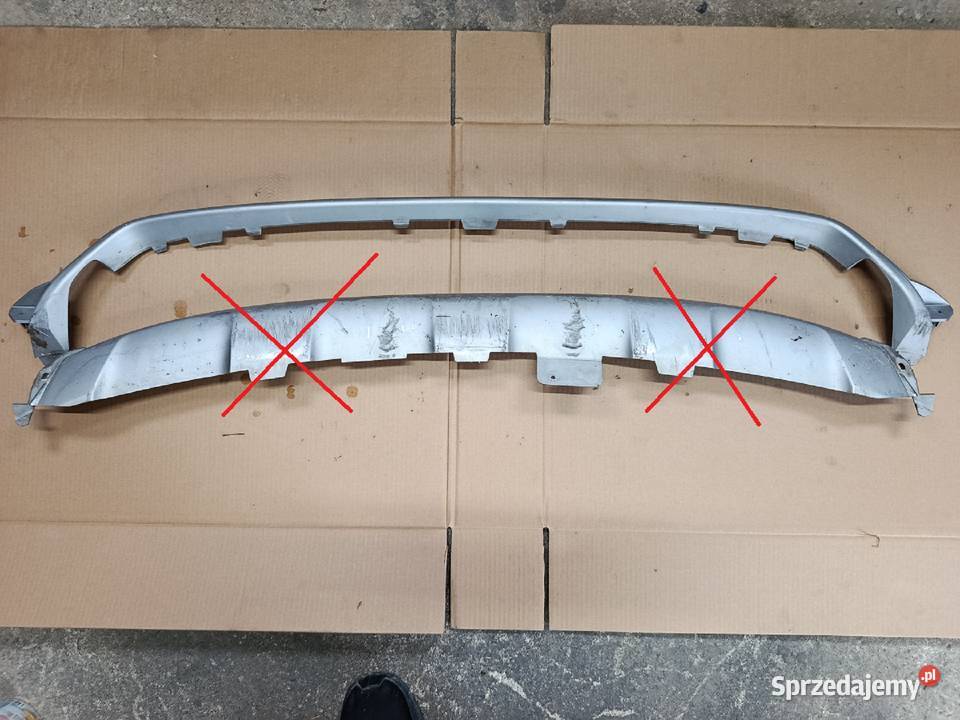 Listwa Kratka Środkowa Zderzaka Przód Renault