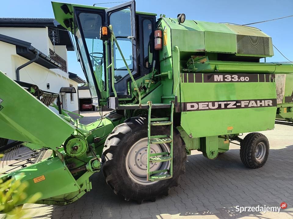 Deutz fahr 3360 lubelskie transport Zbożowe Guzówka