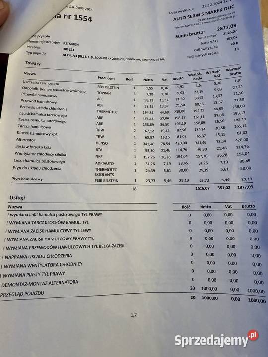 Audi A3 8L LIFT 16 MPI LPG Sekwencja 5 drzwi Przemyśl sprzedam