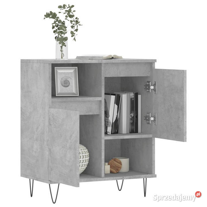 Komoda szarość betonu 60x35x70 materiał mazowieckie sprzedam