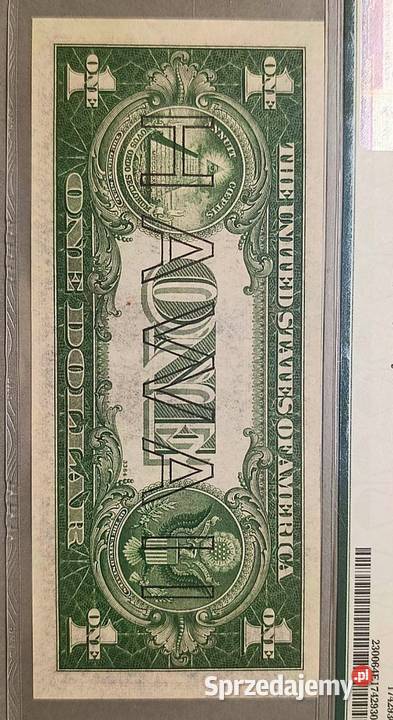 1 Dolar 1935 r HAWAII PMG 64 EPQ DWA NUMERY Numizmatyka warmińsko-mazurskie