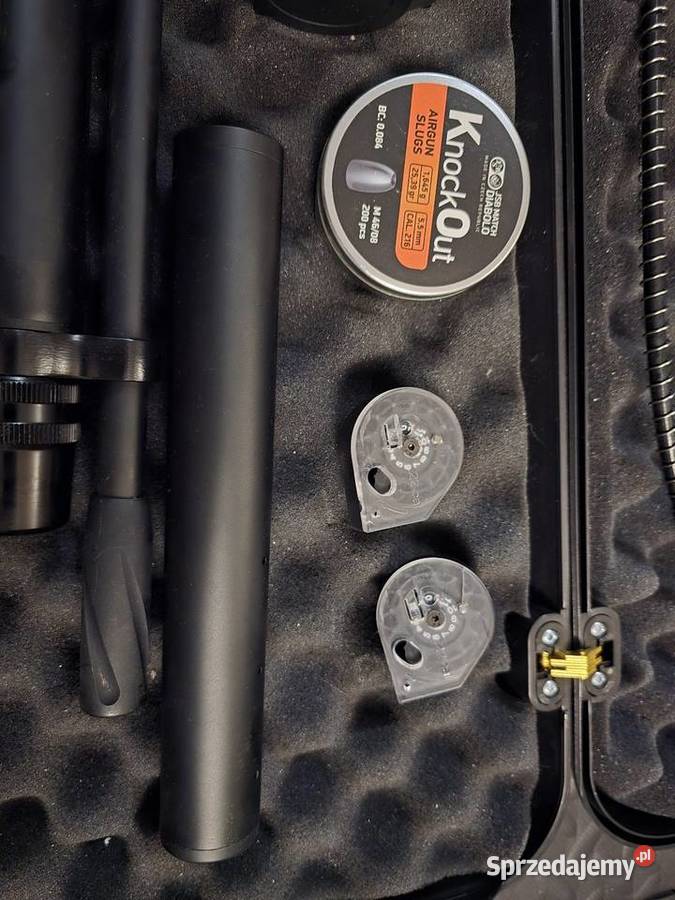 Wiatrówka Kral breaker si 55 zestaw pompka Marki