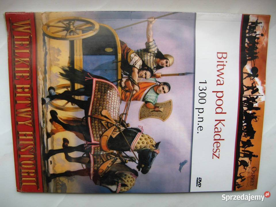 Osprey Bitwa pod Kadesz 1300 pne książka DVDNowe Książki naukowe i popularnonaukowe Poznań sprzedam