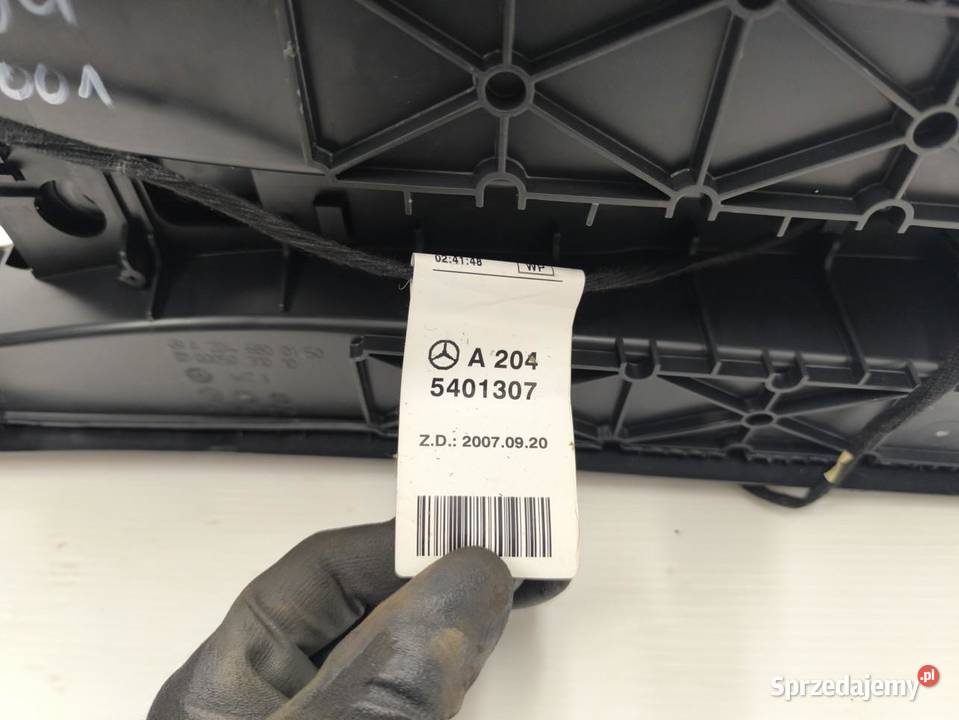 TUNEL ŚRODKOWY PODŁOKIETNIK MERCEDES W204 LIFT