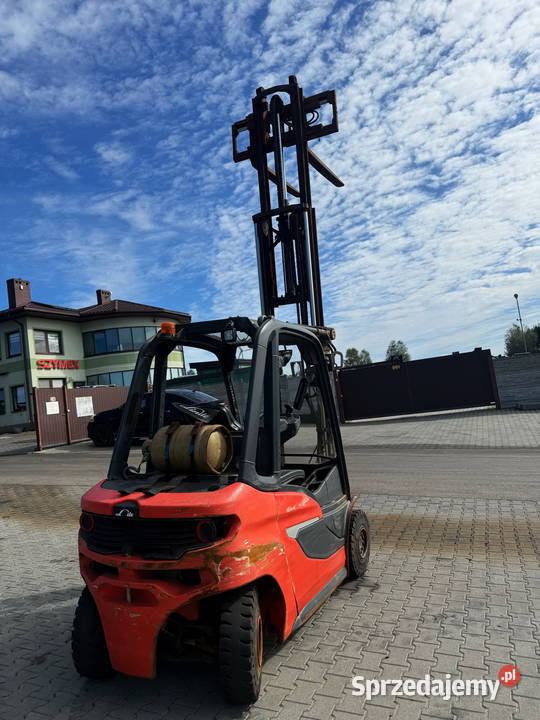 wózek widłowy LINDE H25T01 LPG Triplex 46m DEUTZ sprzedam