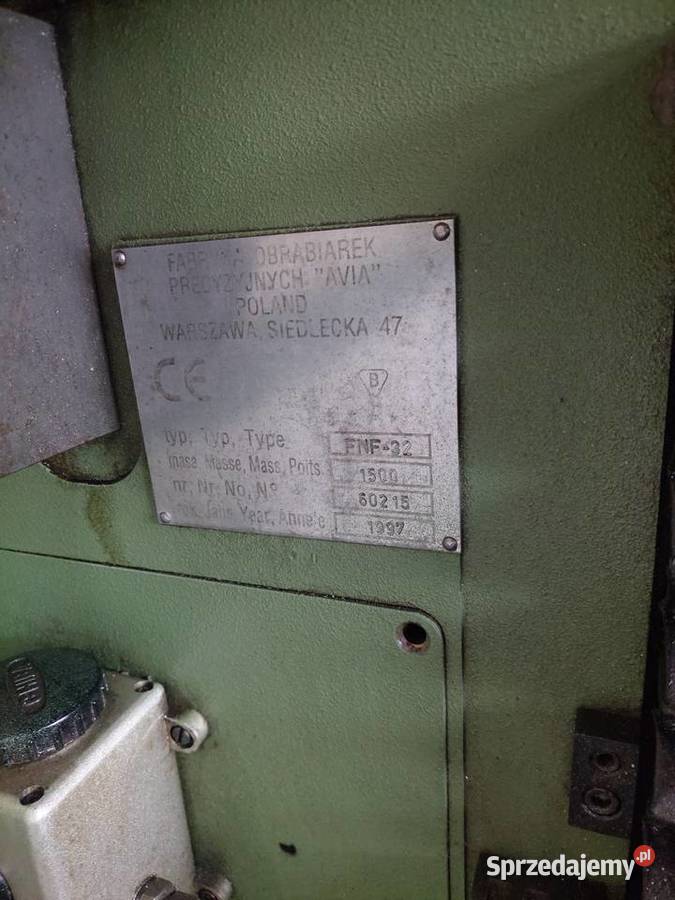 Frezarka avia fnf 32 97 sprzedam