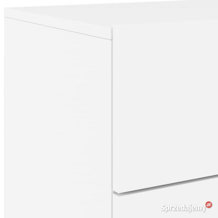 Wiszące szafki nocne z LED 2 białe WM836813 Warszawa