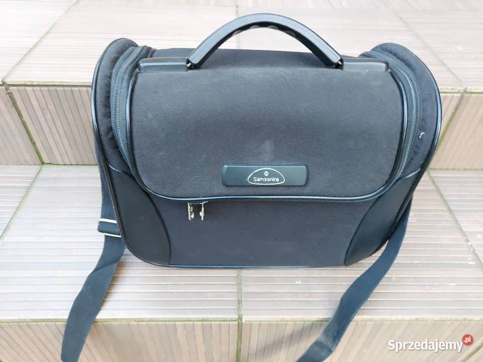 SAMSONITE mała czarna torbawalizeczka podróżna Bydgoszcz