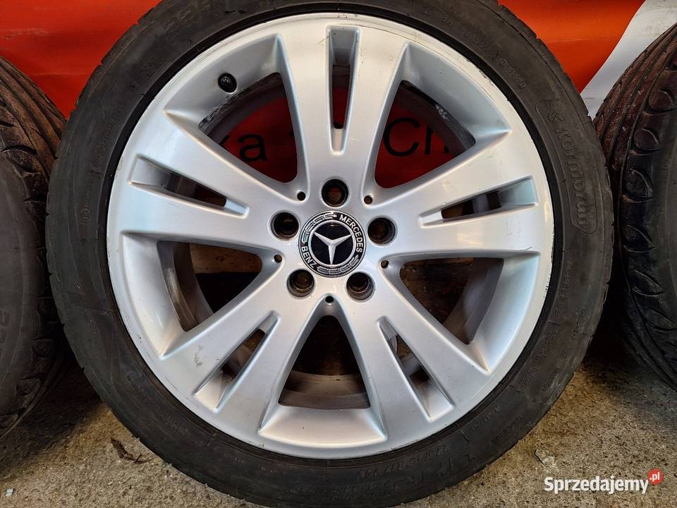 Alufelgi 5x112 17 ET47 Mercedes C Klasa W204 Średnica 18" kujawsko-pomorskie Choceń