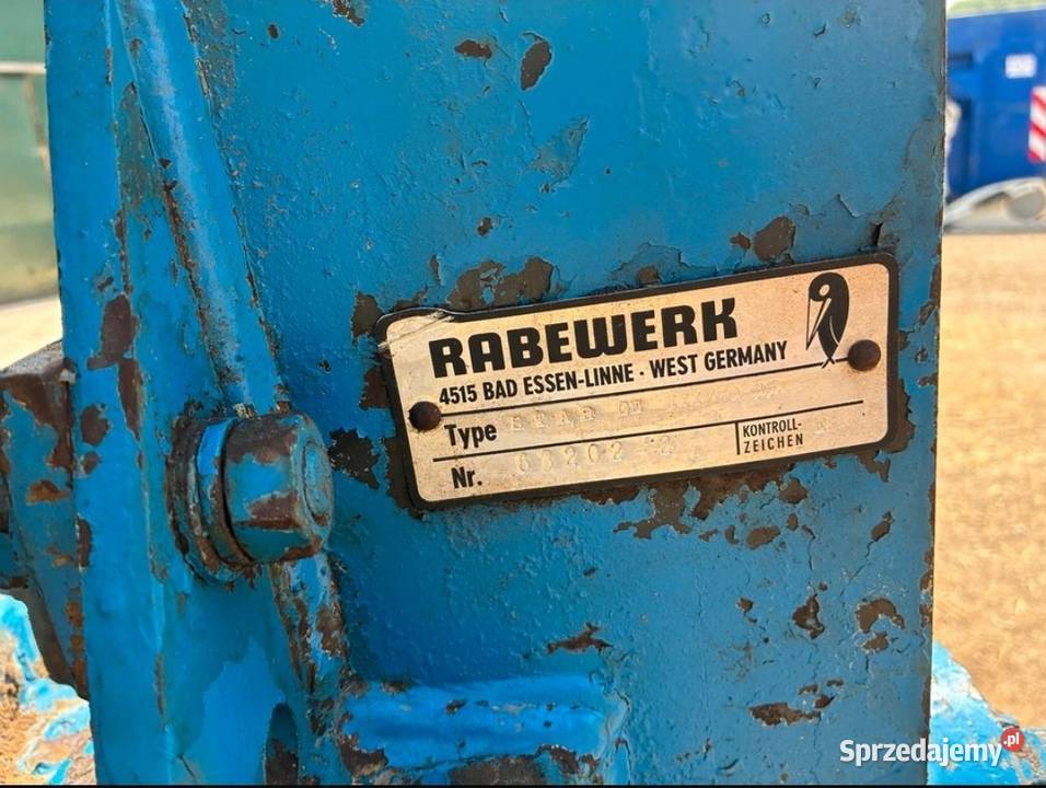 Pług Rabewerk 3 skibowy Pługi Myślenice