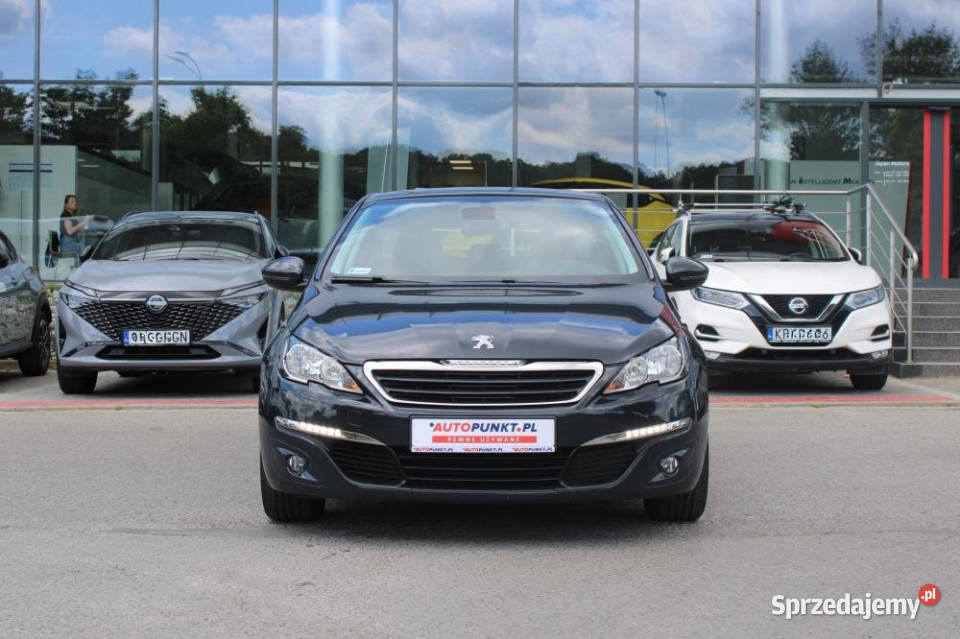 Peugeot 308 2016r Navi Czujniki Parkowania małopolskie