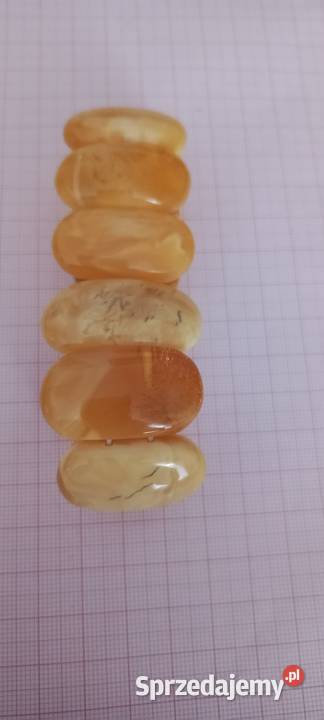 Bransoletka Bursztyn Vintage