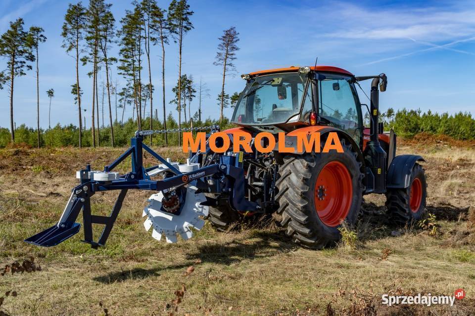Pług leśny aktywny KOŁASZEWSKI 1talerzowy napęd Pułtusk sprzedam