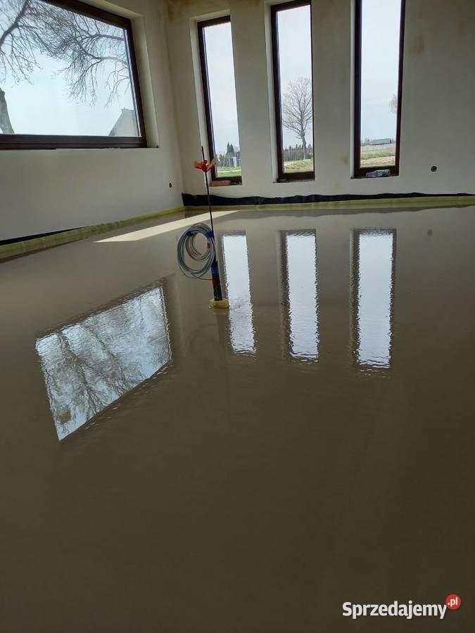 Wylewki anhydrytowe na ogrzewanie podłogowe łódzkie Sieradz