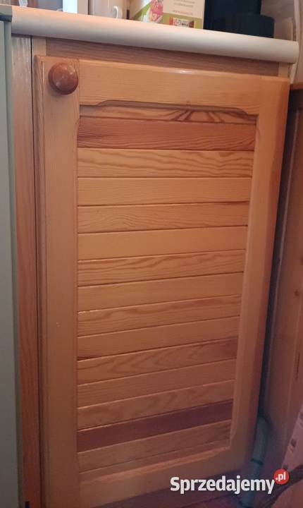 Komplet szafek drewnianych do małej kuchni 80.4cm mazowieckie Warszawa sprzedam