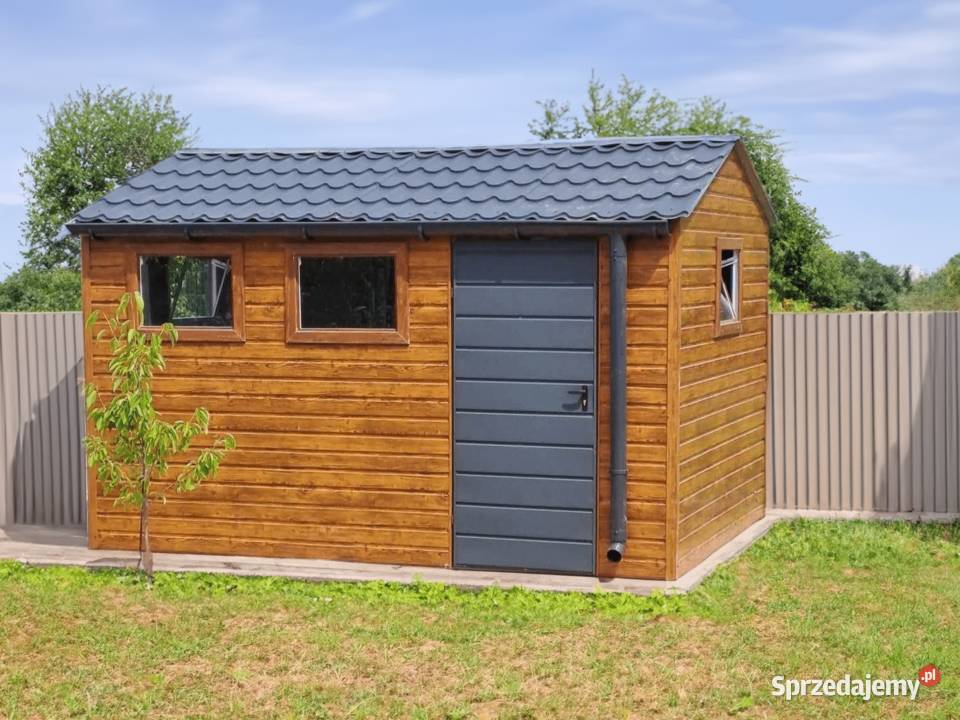 Domek ogrodowy 43m złoty dąb jasnyciemny grafit Grudziądz