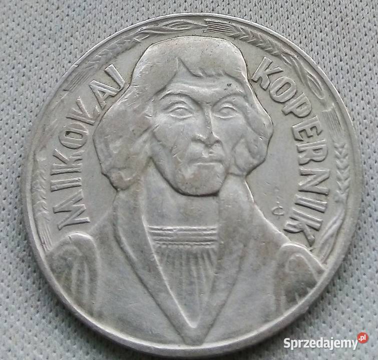 POLSKA10 1968 rCuNi MIKOŁAJ KOPERNIK mazowieckie Legionowo