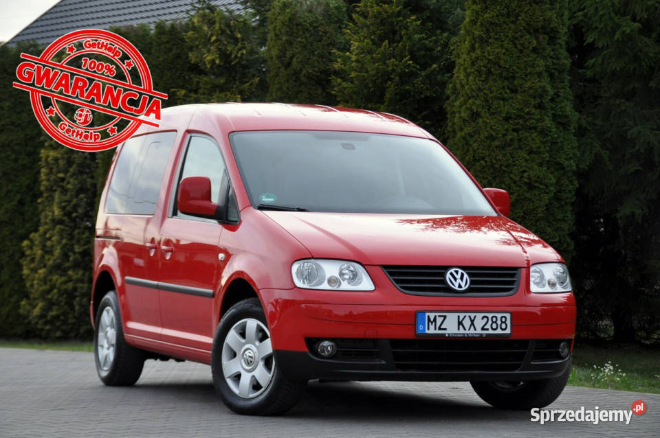 Volkswagen Caddy 16MPI102LifeKlimatronikI mazowieckie Ostrów Mazowiecka sprzedam