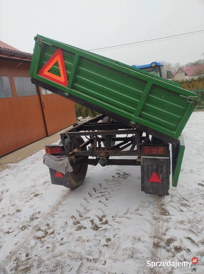 SPRZEDAM PRZYCZEPĘ ROLNICZOCIEZAROWA WYWROTKA