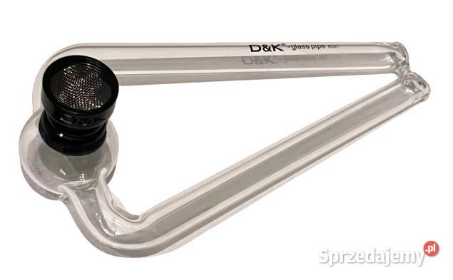 Podwójna Lufka Szklana z Czarną Końcówką DK 145 Pozostałe Ostrowy nad Okszą