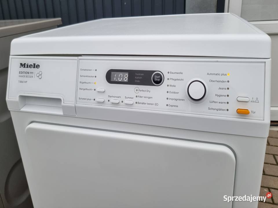 Suszarka kondensacyjna z pompą ciepła Miele T