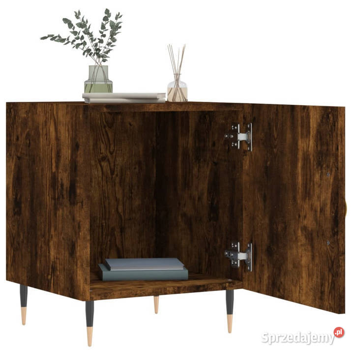 Szafki nocne 2 przydymiony dąb 40x40x50 WM827527 Warszawa sprzedam
