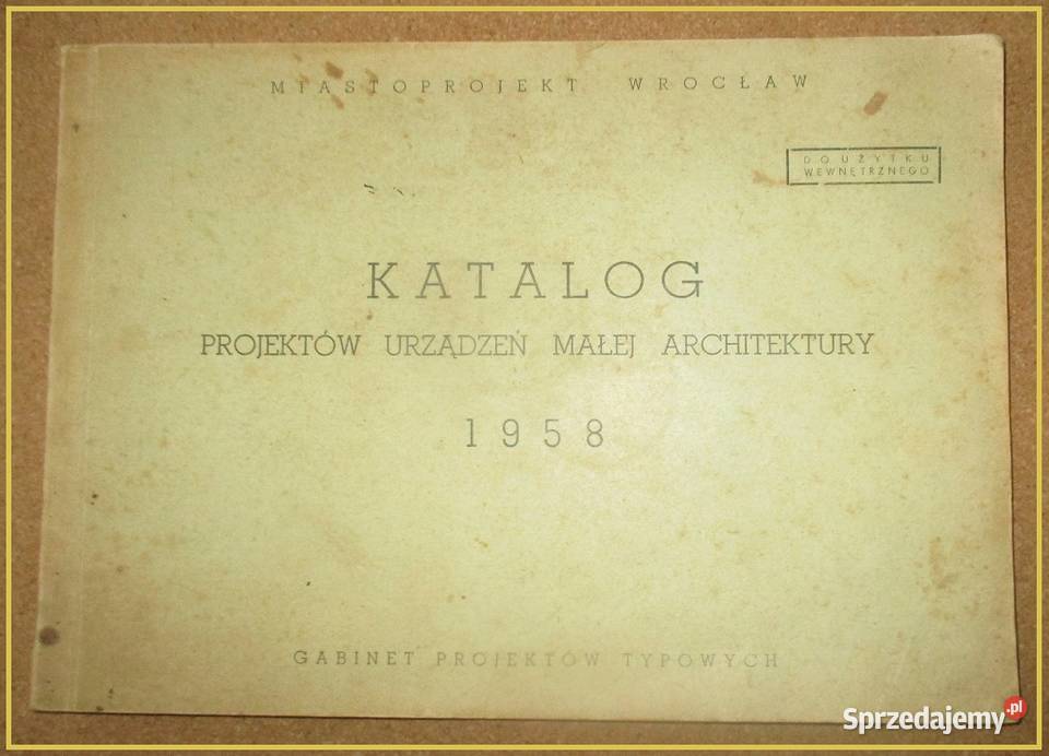 Katalog projektów urządzeń małej dom i ogród