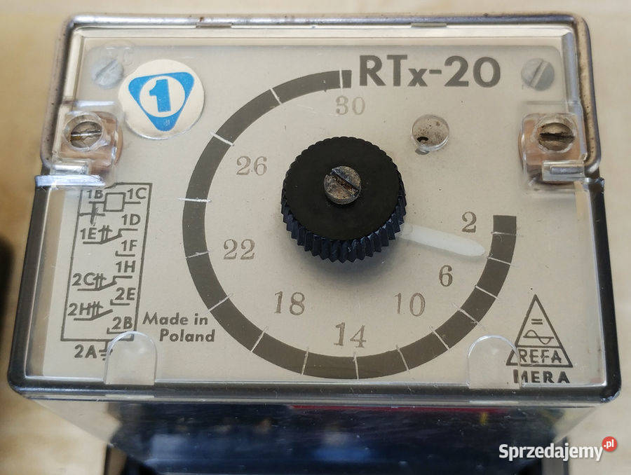 2x MERA REFA RTx20 przekaźnik czasowy NOWY 1979 Poznań
