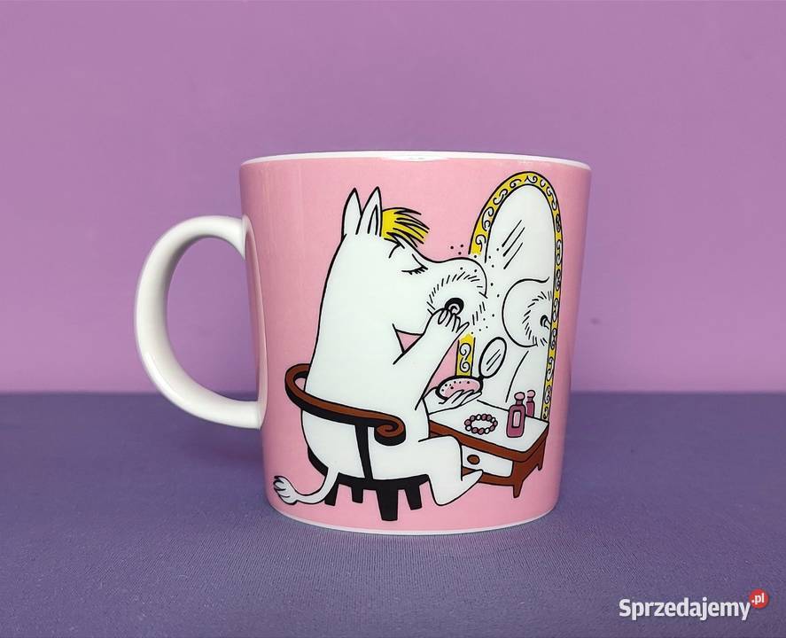 Muminki KUBEK Moomin Arabia Finland sygnatura Jasień