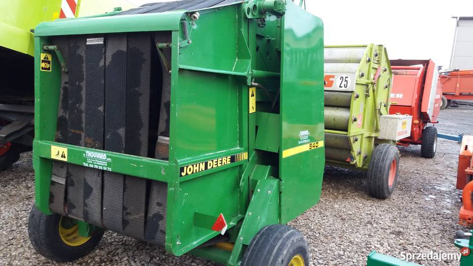 Prasa John Deere 540 Owijanie sznurkiem łódzkie Radomsko