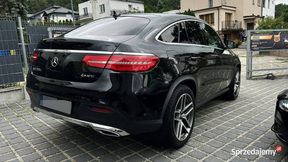 Mercedes GLE 350 Salon FV23 Pneumat HUD Wentyle bluetooth Gdynia sprzedam