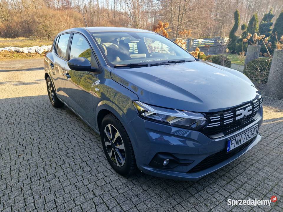 Dacia Sandero 10 LPG 2023 Radar Czujniki Ekran Nowa Sól sprzedam