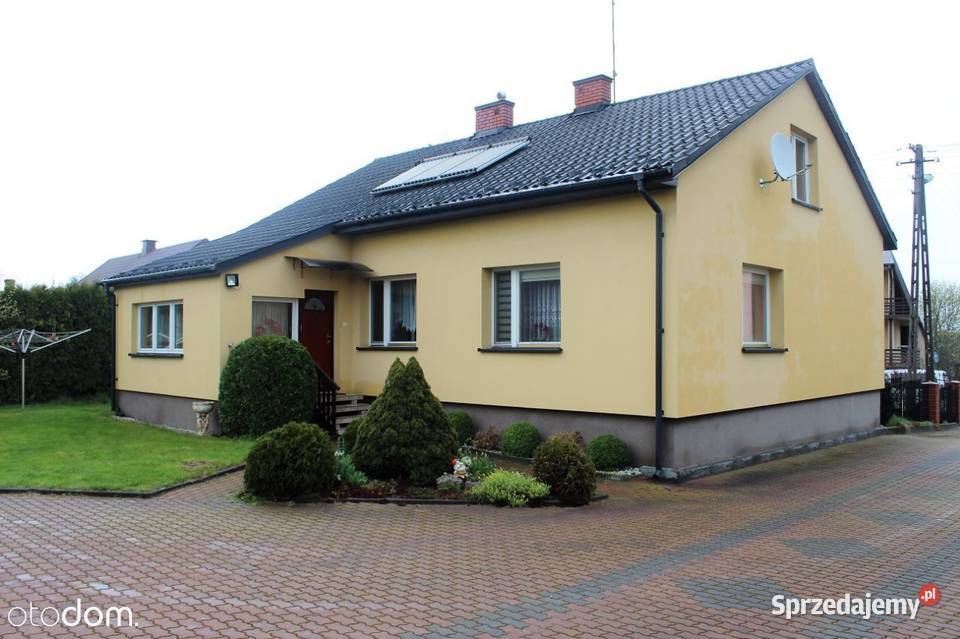 Dom z budynkami gospodarczymi lubelskie Grabów Rycki