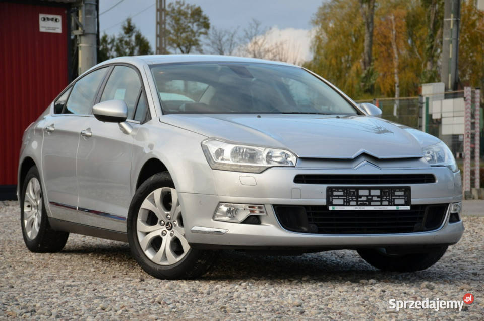 Citroen C5 MEGA STAN 16T Serwis Lift Led Skóra wielofunkcyjna kierownica C5 Kutno