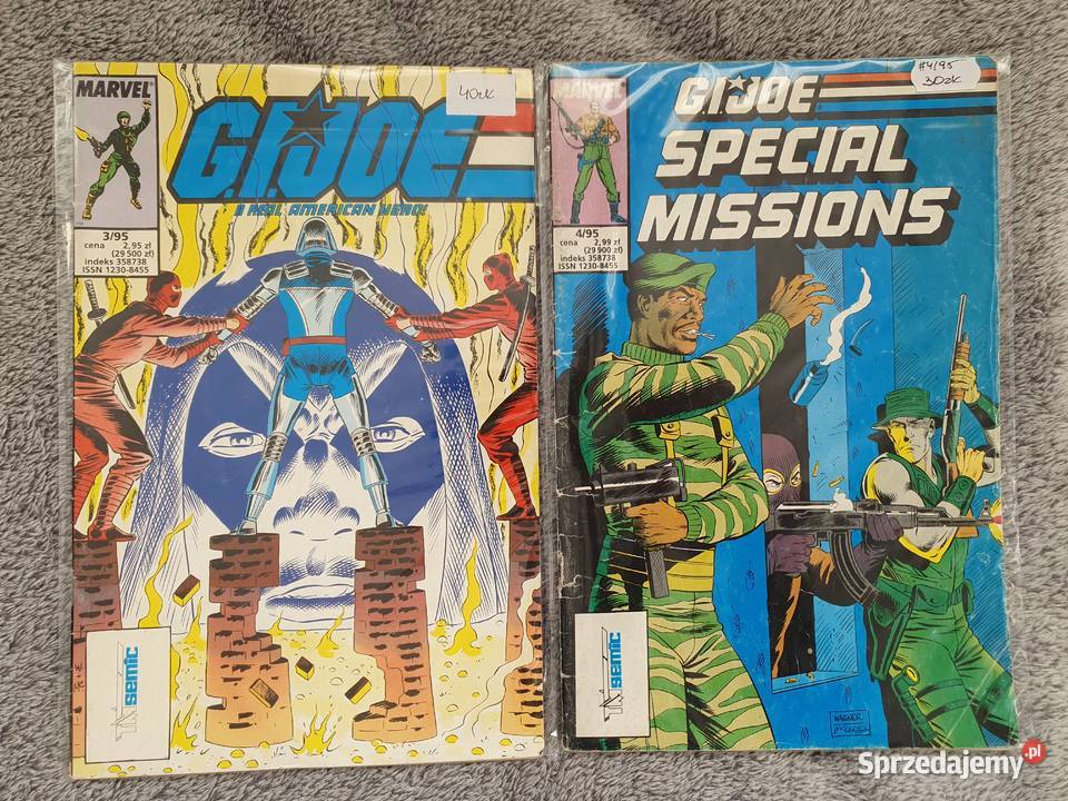 GI Joe zestaw 20 komiksów wyd TMSemic lata 90te Gdynia