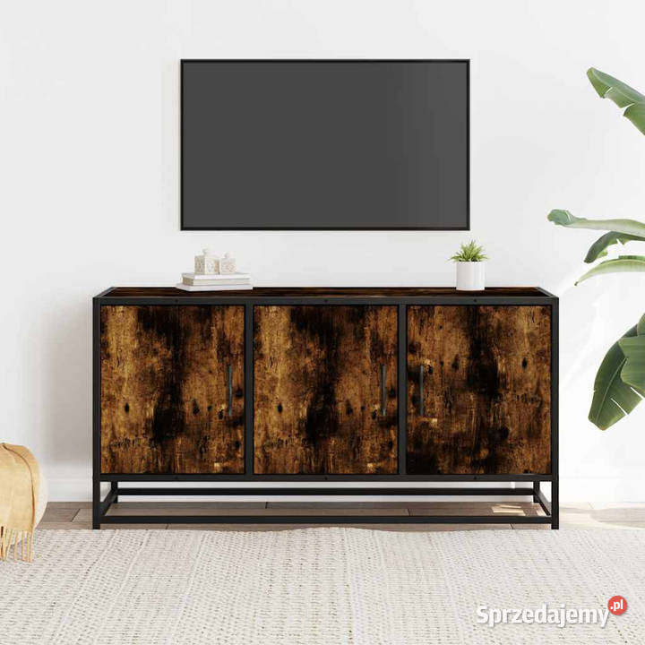 Szafka pod telewizor przydymiony dąb 100x35x50 Warszawa