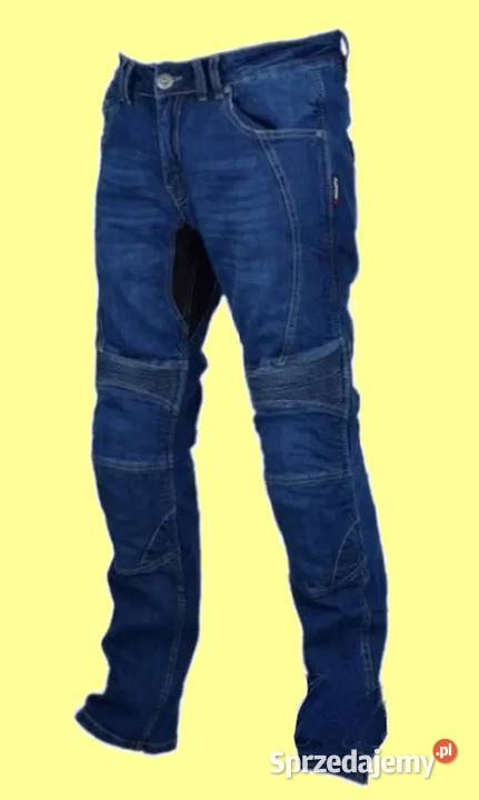N81 Spodnie motocyklowe LEOSHI jeans