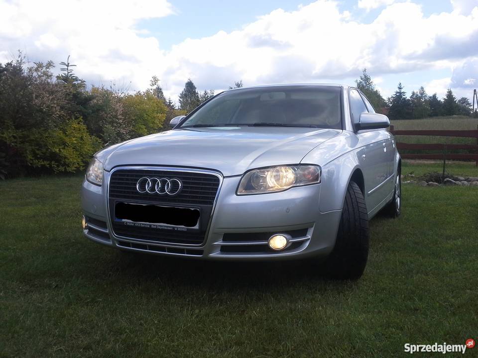 Audi A4 B7 20 BENZYNALPG SPROWADZONY 2006r ESP Bartoszyce