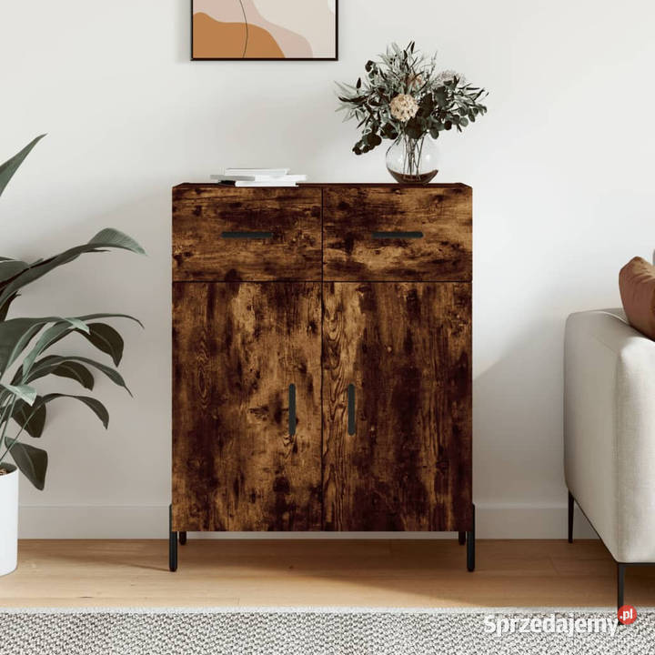 Szafka przydymiony dąb 695x34x90 materiał