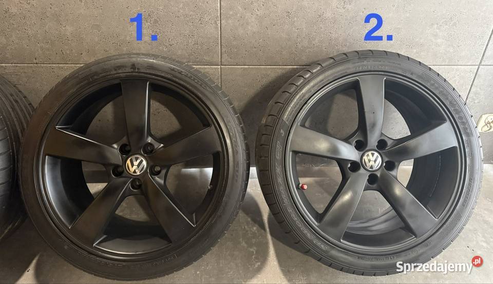 20 VW T5 T6 T61 T7 felgi koła komplet 5x120 ET45 wielkopolskie Lubasz