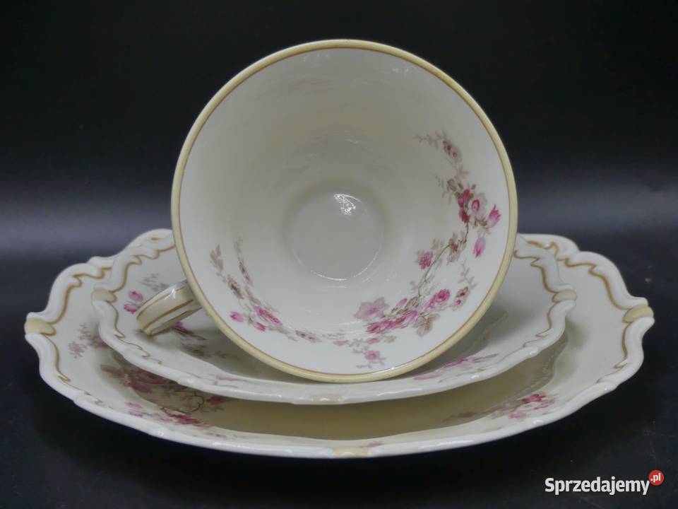 Komplet śniadaniowy Sorau Żary Czerwone Róże sprzedam