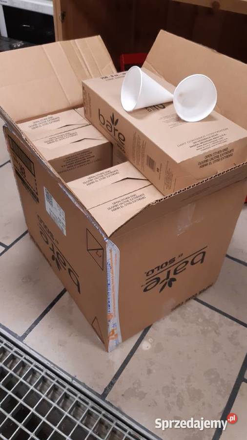 Kubki stożkowe rożki papierowe duze 236 ml 8Oz małopolskie