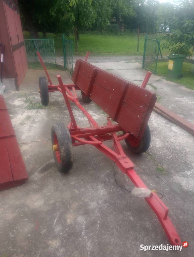 Wóz do ciągnika traktora konny rolniczy nieuszkodzony Rzeszów