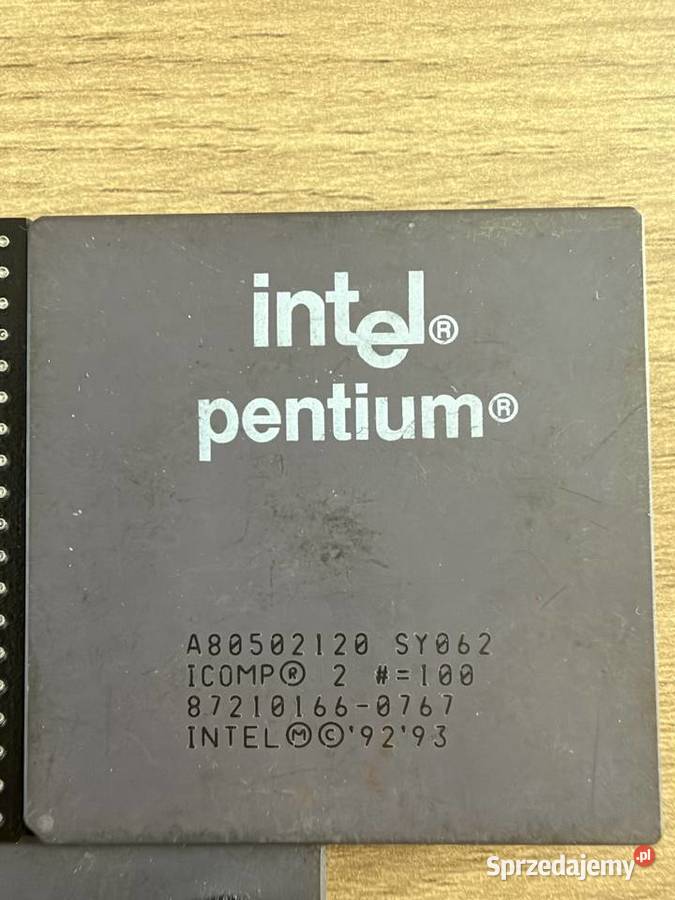 Procesory retro Intel Pentium AMD Opole sprzedam