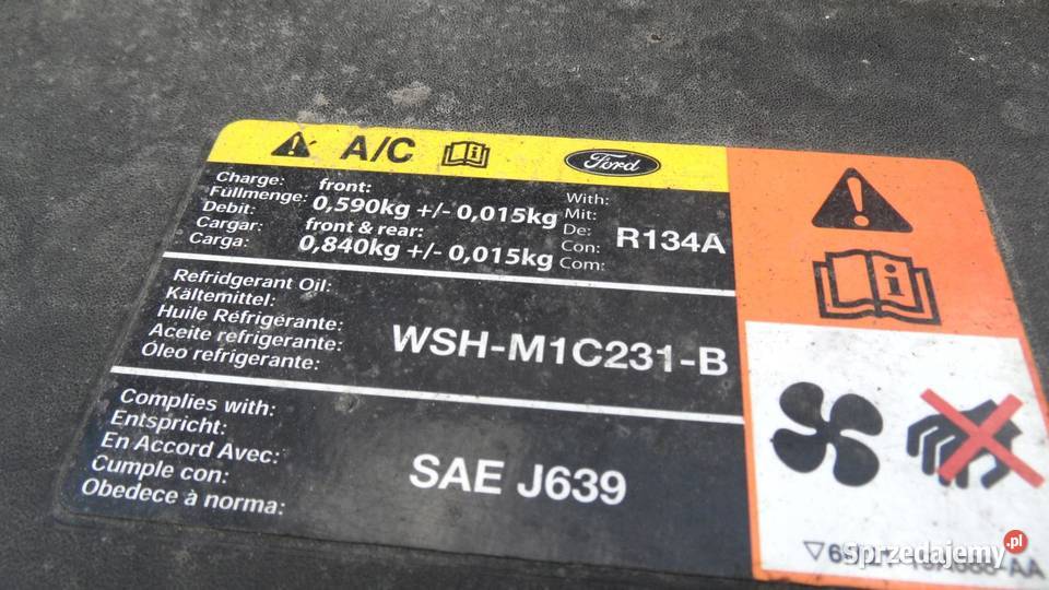 FORD FOCUS III 12r 16 TDCI osłona pasa przód osobowe