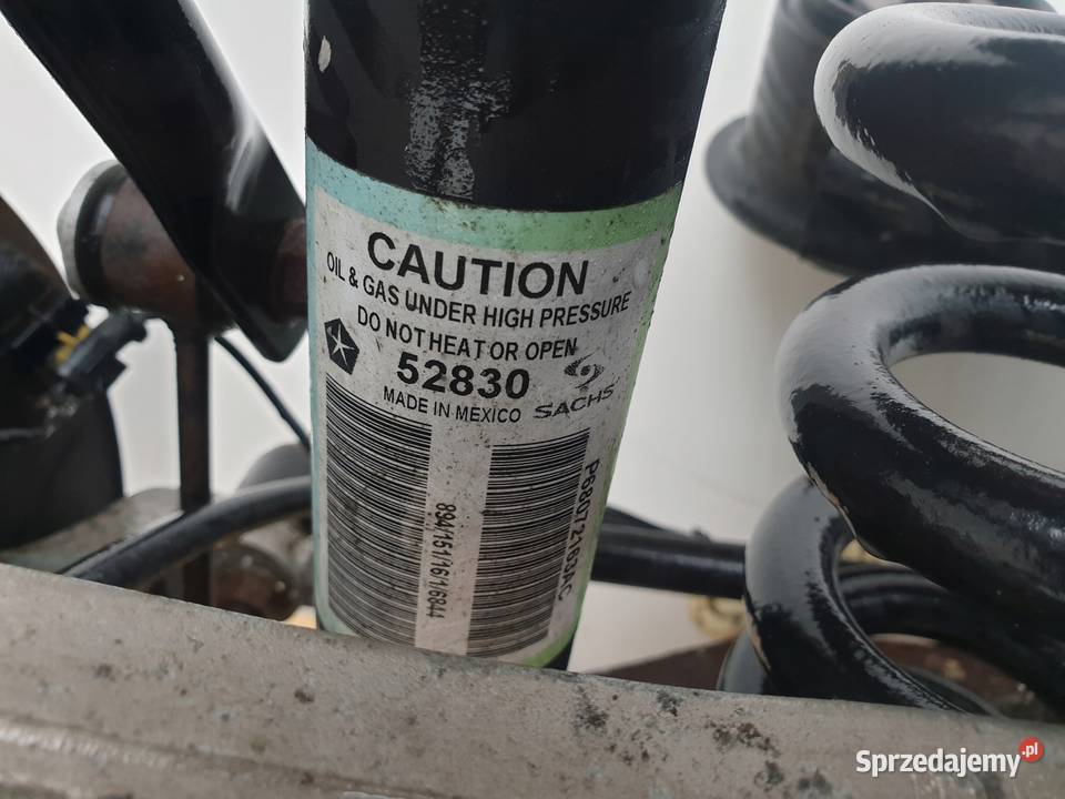 Dodge Challenger 36 V6 15 TYLNE ZAWIESZENIE TYŁ Rudka