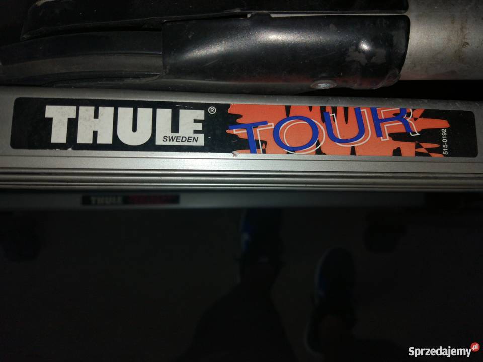 2 Bagażniki rowerowe THULE TOUR relingi dachowe Rybnik