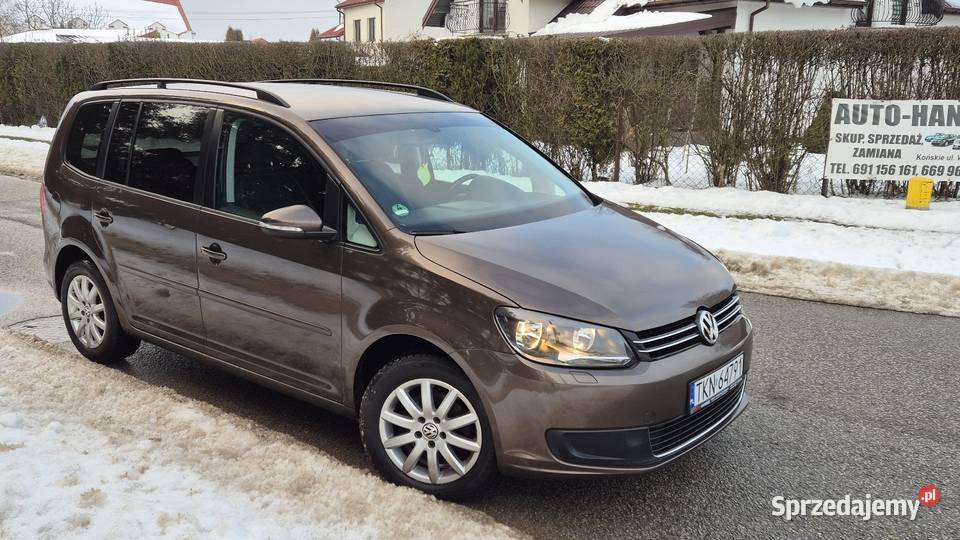 VW TOURAN 16 TDI ZAREJESTROWANY KLIMA ELEKTRYKA pierwszy właściciel Touran