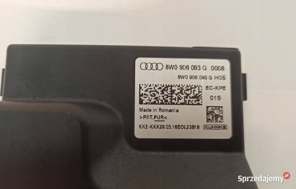 AUDI STEROWNIK POMPY PALIWA 8W0906093G A4 B9 A5